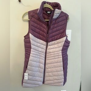 Lands End Two-toned packable Vest